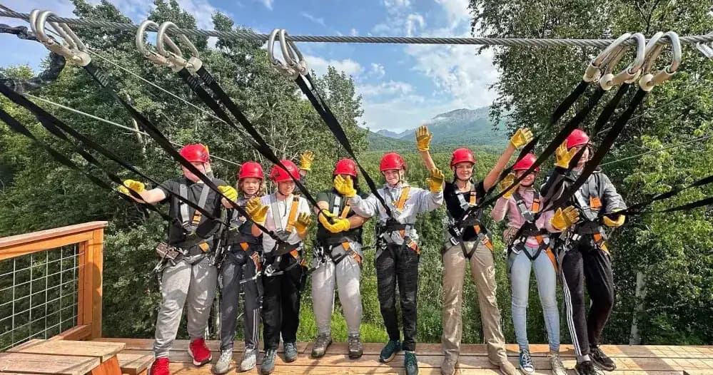 Ride and Fly: Sauderland Ranch Horseback & Zipline Combo from Anchorage