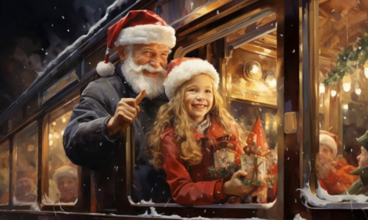 Experience the Festive Magic on the Warwick to Clifton Santa Express Heritage Train