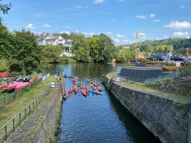 Water Activities: Weilburg Canoe Trip on the Lahn River