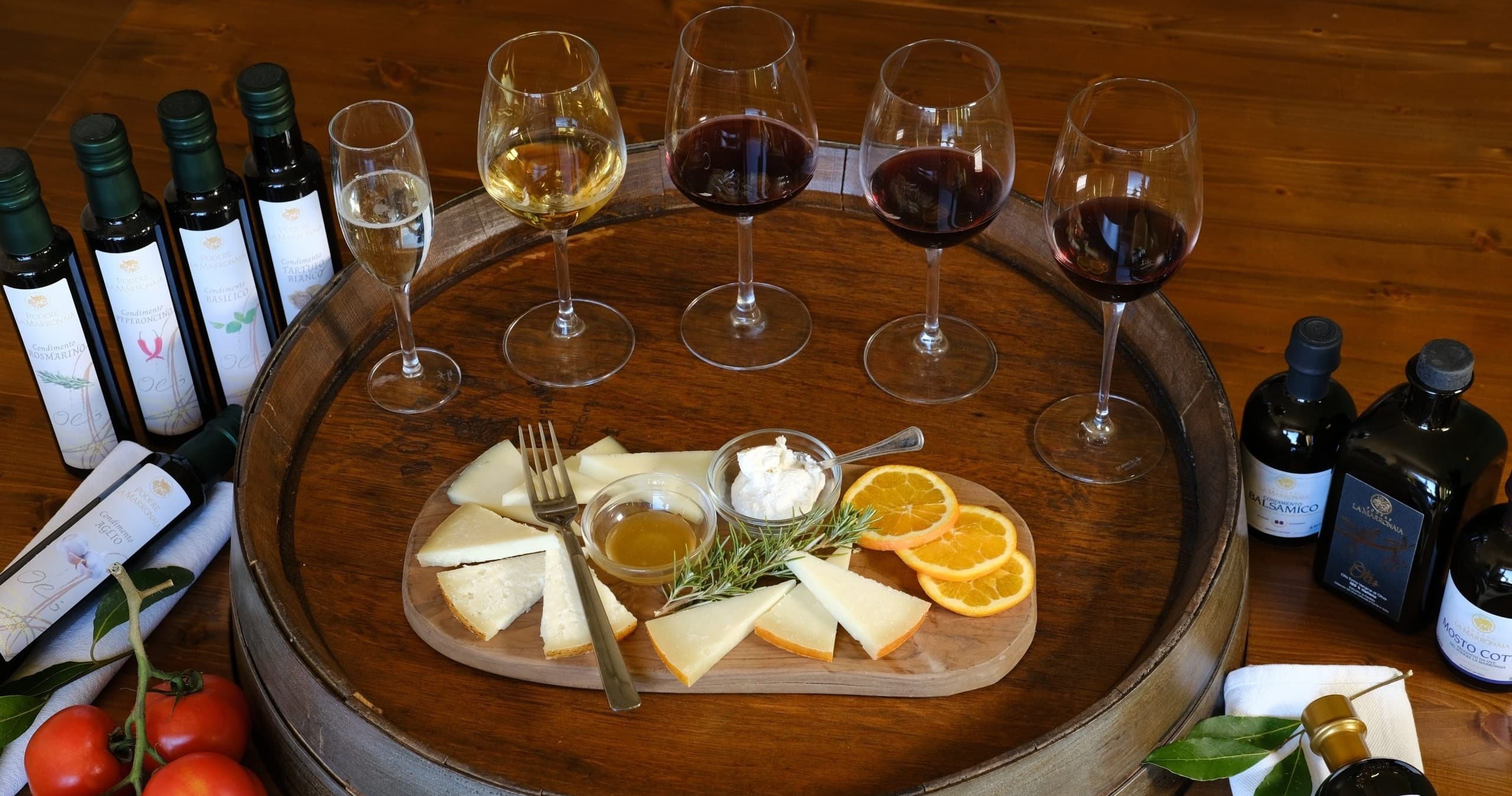 Tuscany Wine & Olive Oil Tasting by Farm Experiences & Tours