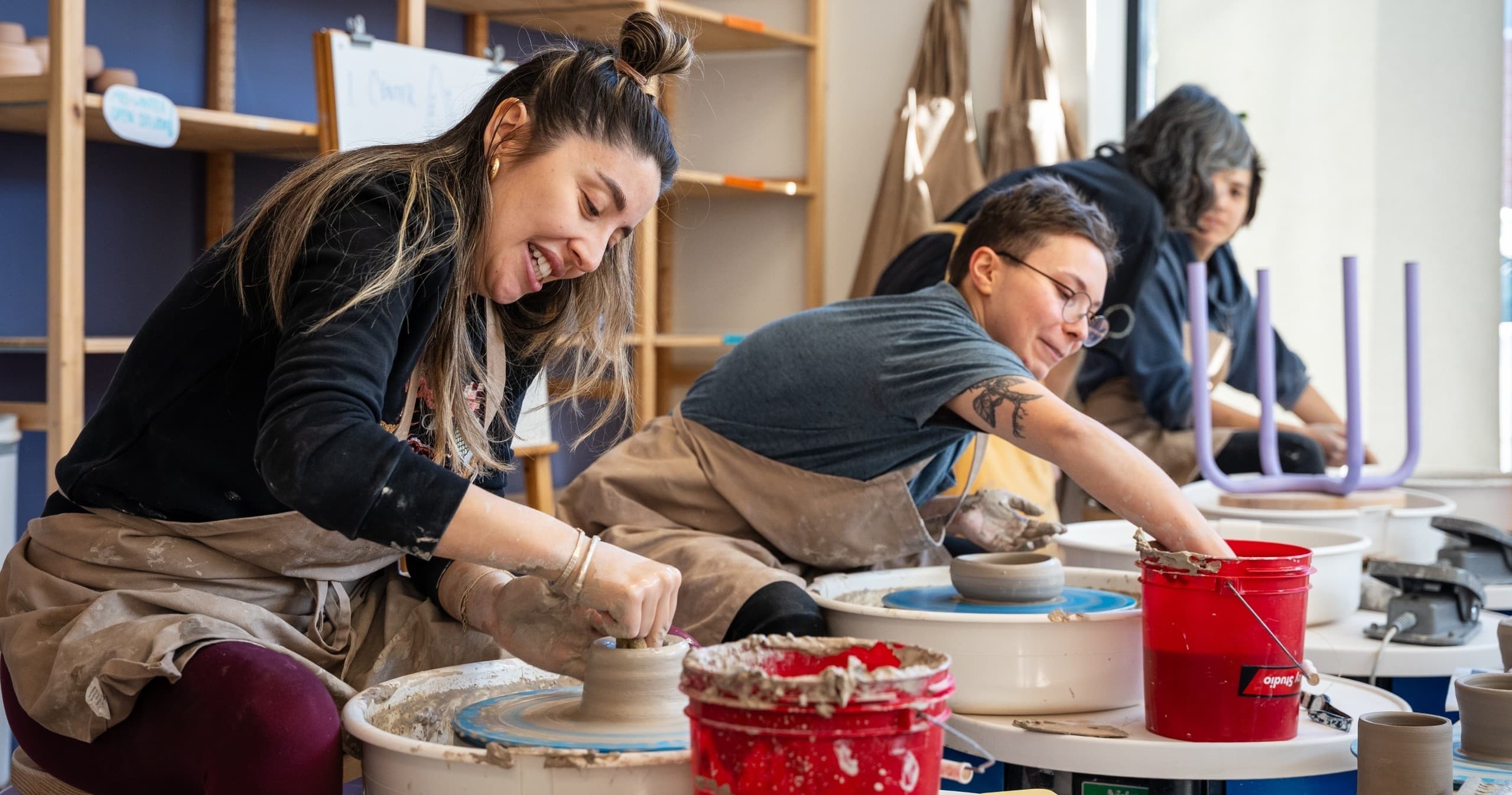 Independent Pottery Wheel Evenings at Black Hound Clay Studio South in South Philadelphia photo 1