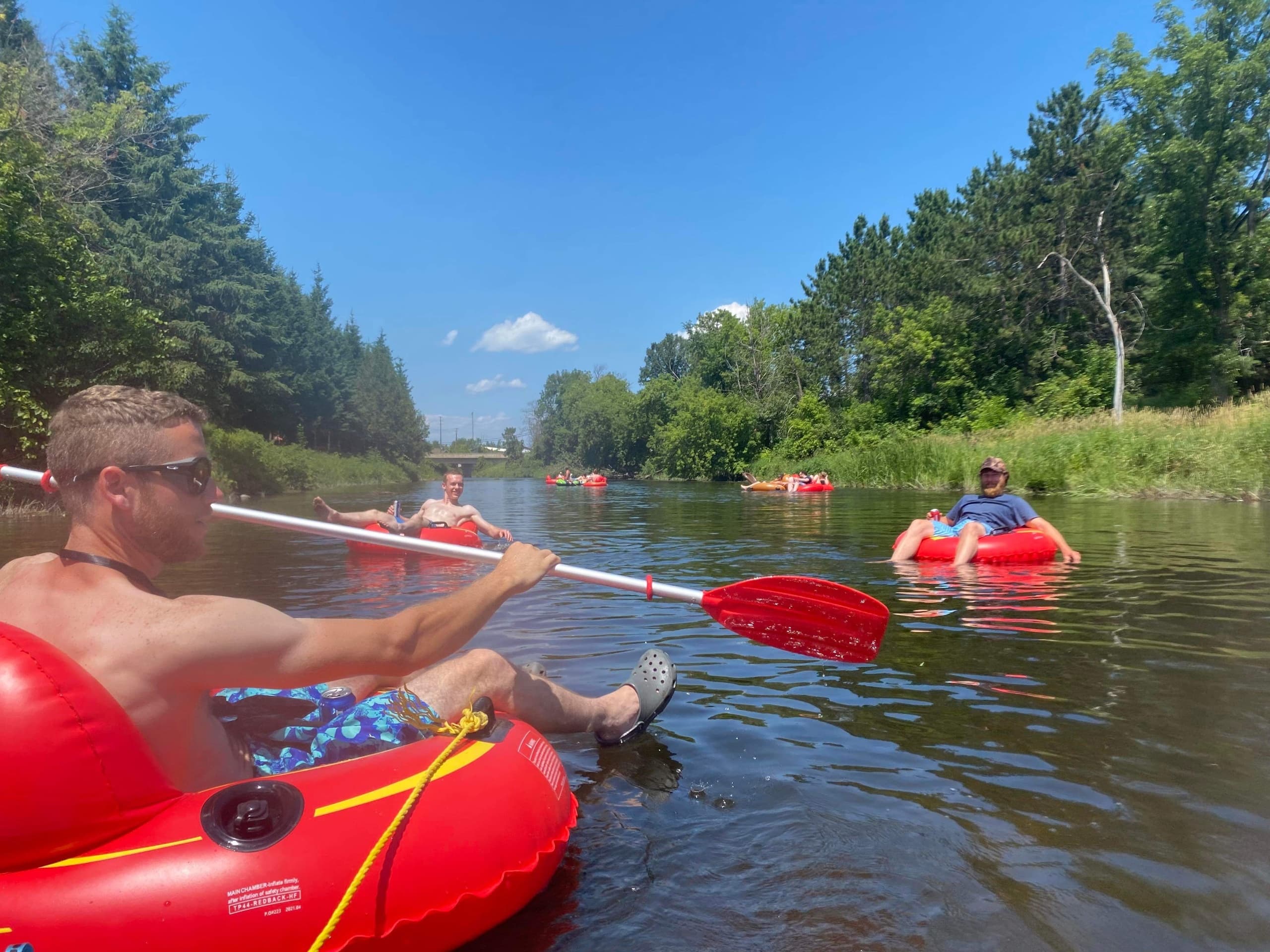 Water Activities with O'Kenny River Tubing in Local River