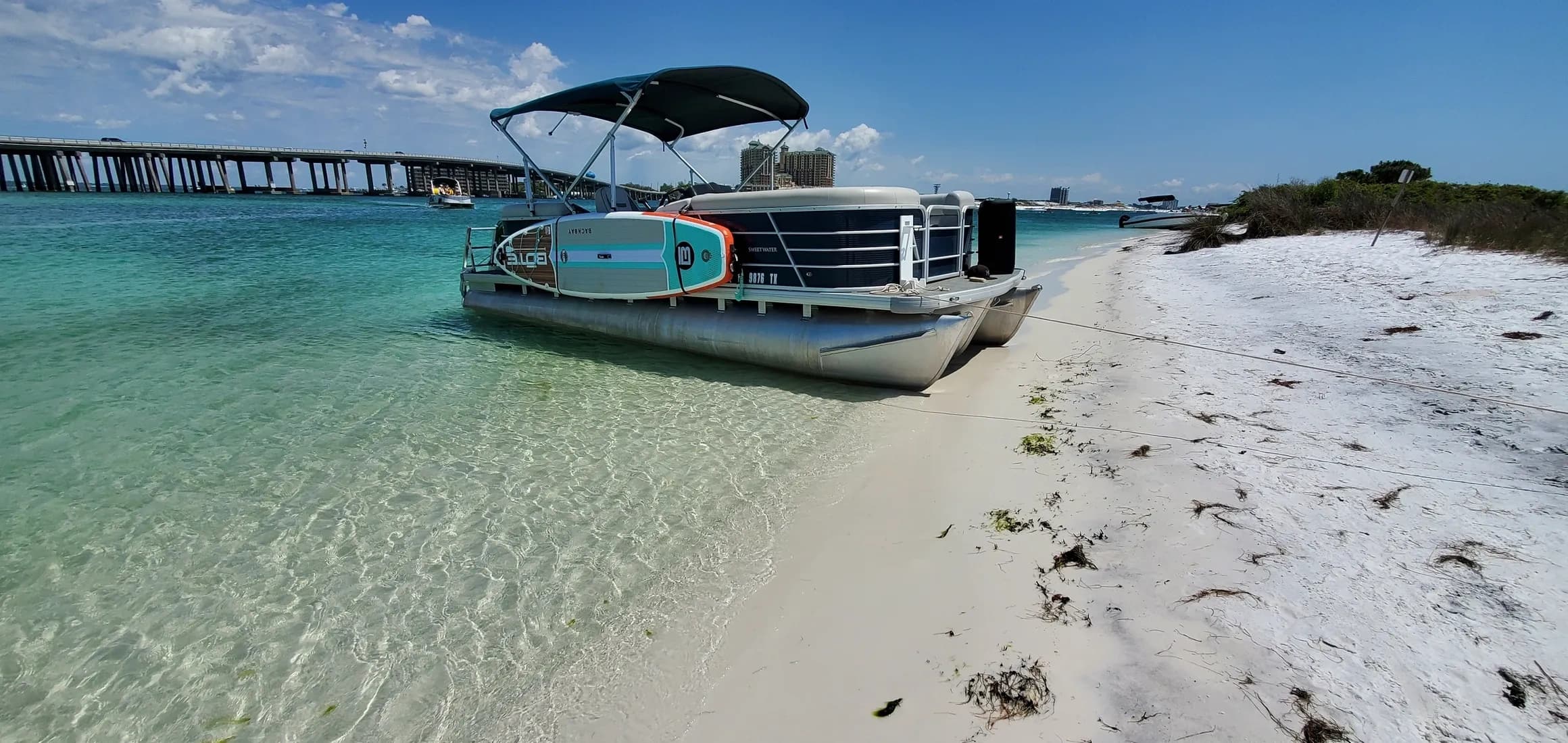 Cruise Crab Island Aboard the Godfrey Single Deck (NuNu!) in Choctawhatchee Bay