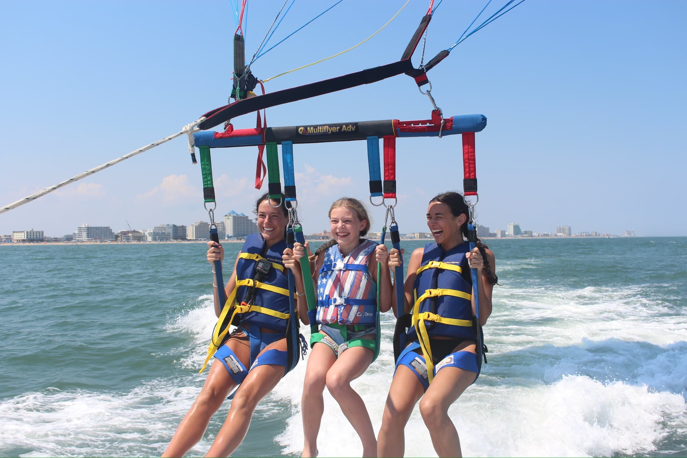 Bay Cruise & Parasailing Adventure with Sea Rocket Ocean City