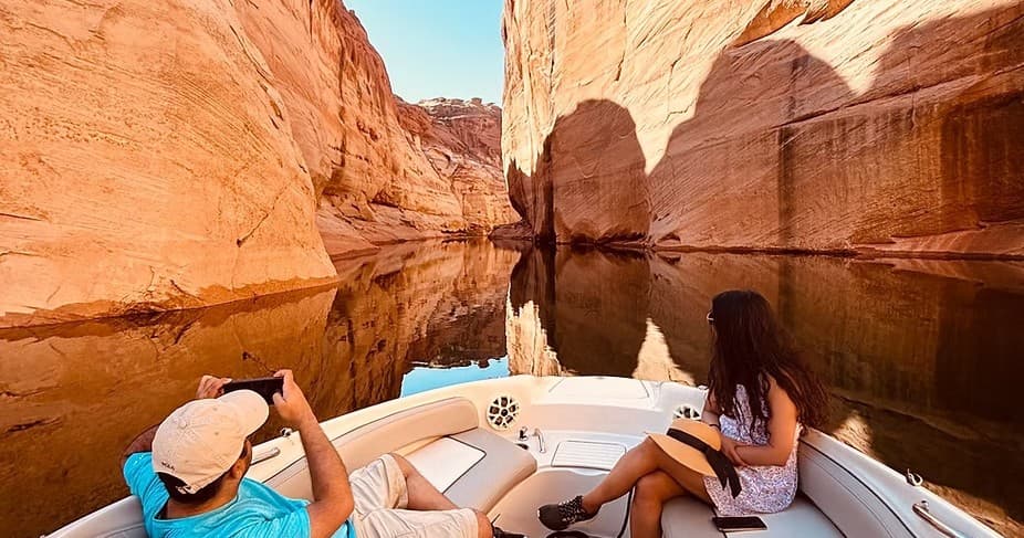 Capture Stunning Views on the Antelope Canyon Photography Boat Tour in Page, Arizona