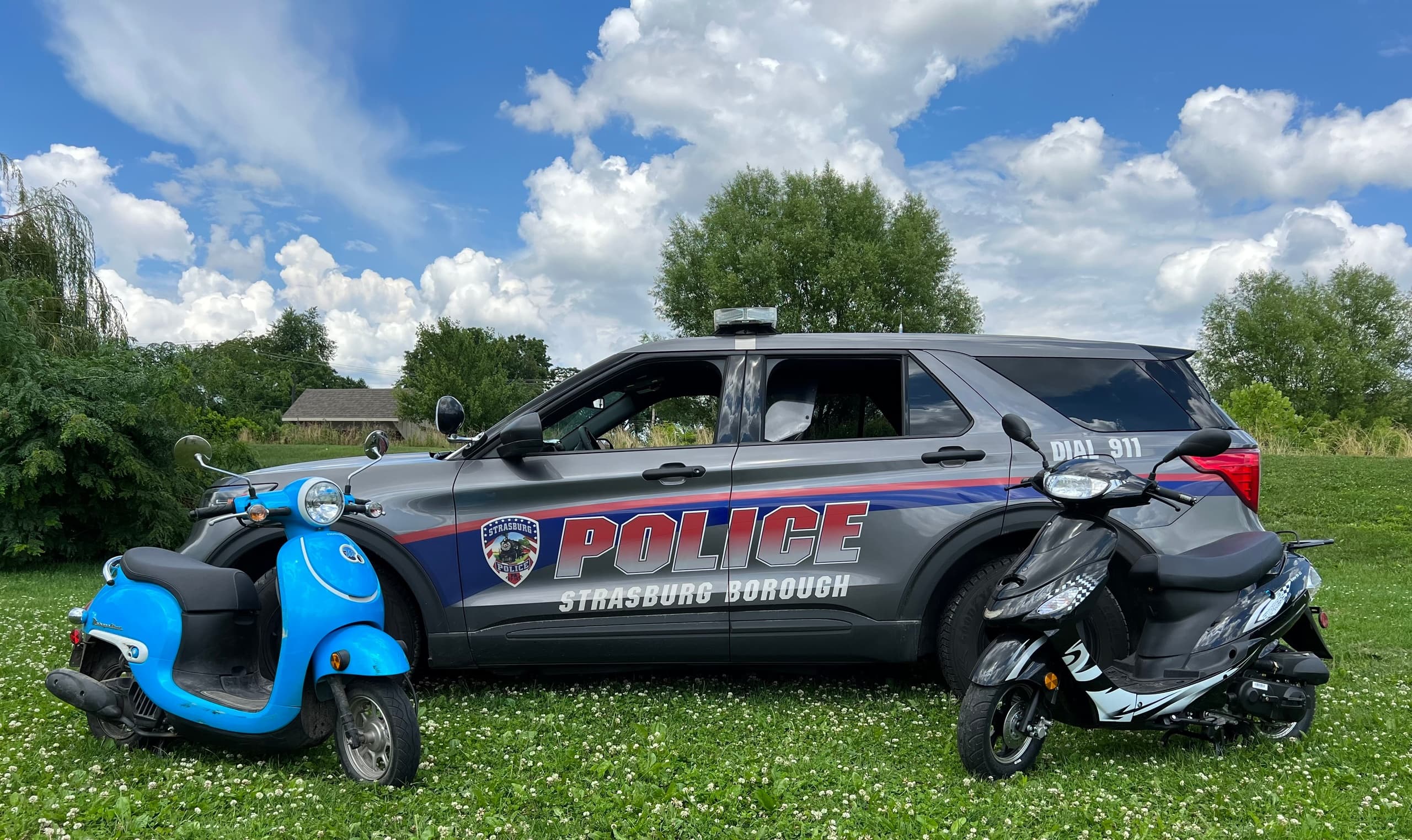 Explore Lancaster County Back Roads with Strasburg Borough PD Scooter Fundraiser