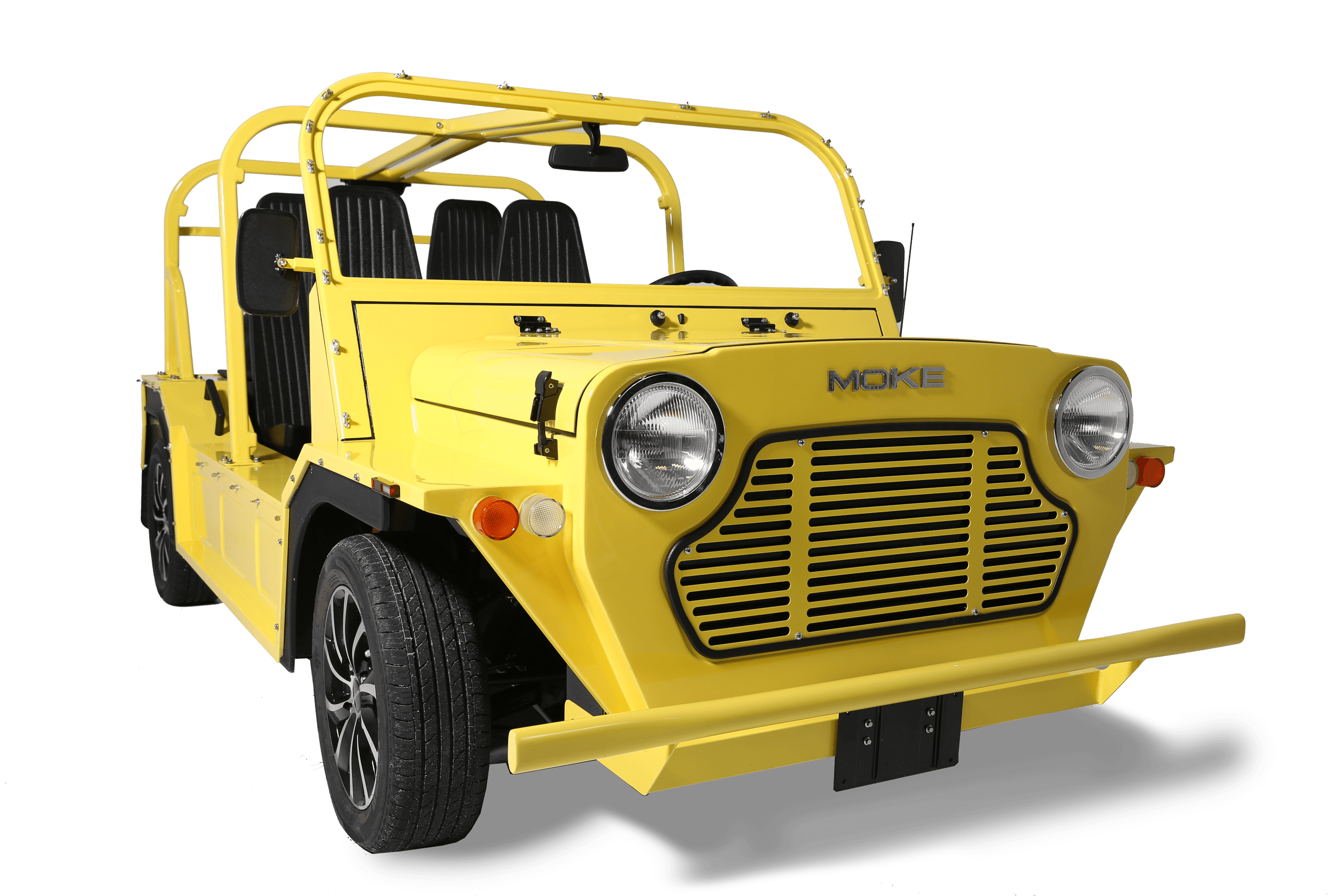 Vintage Car Adventure with Yellow Moke Rental in Carolina