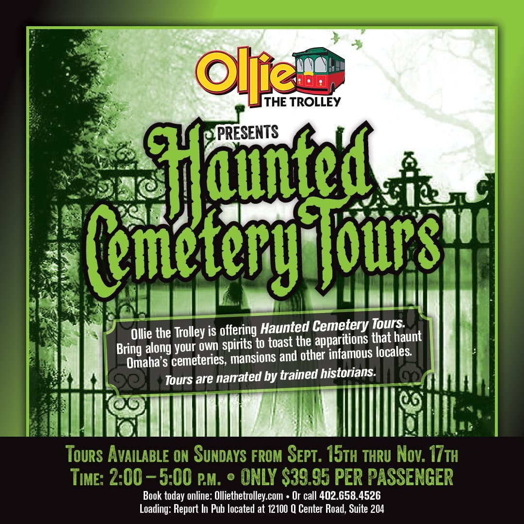 Haunted Cemetery Tours by Ollie the Trolley in Omaha
