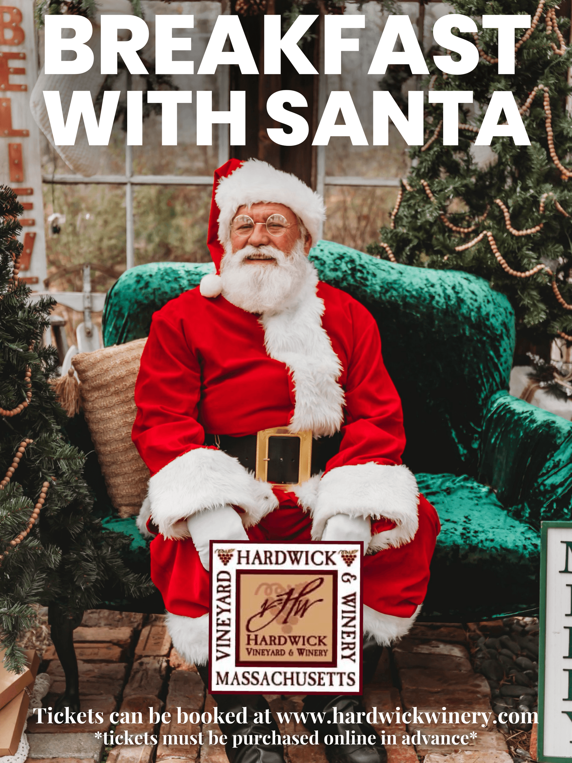 Breakfast with Santa at Hardwick Winery: Festive Holiday Brunch & Photos in Hardwick, MA photo 1