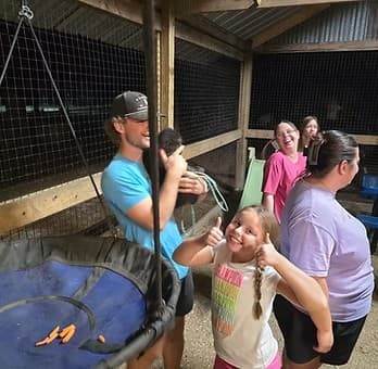 Private Birthday Safari in Grand Saline: Exclusive Animal Encounters and Pavilion Party
