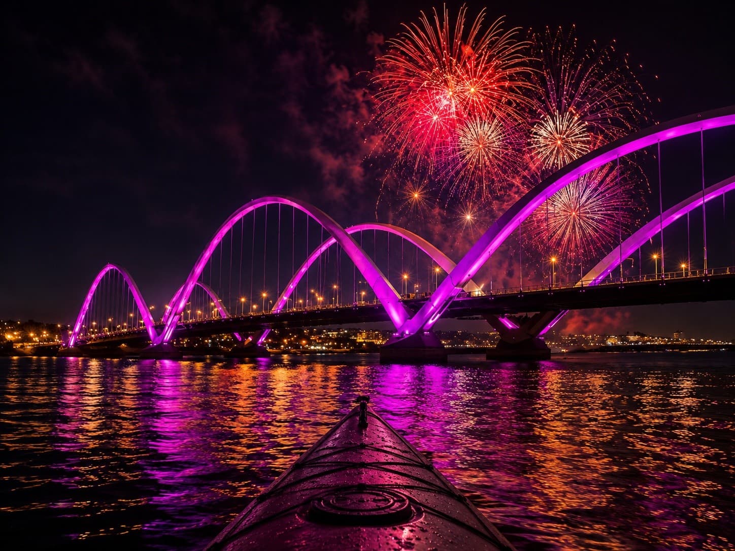 Fourth of July Fireworks Kayak Paddle on the Anacostia — James Creek Marina