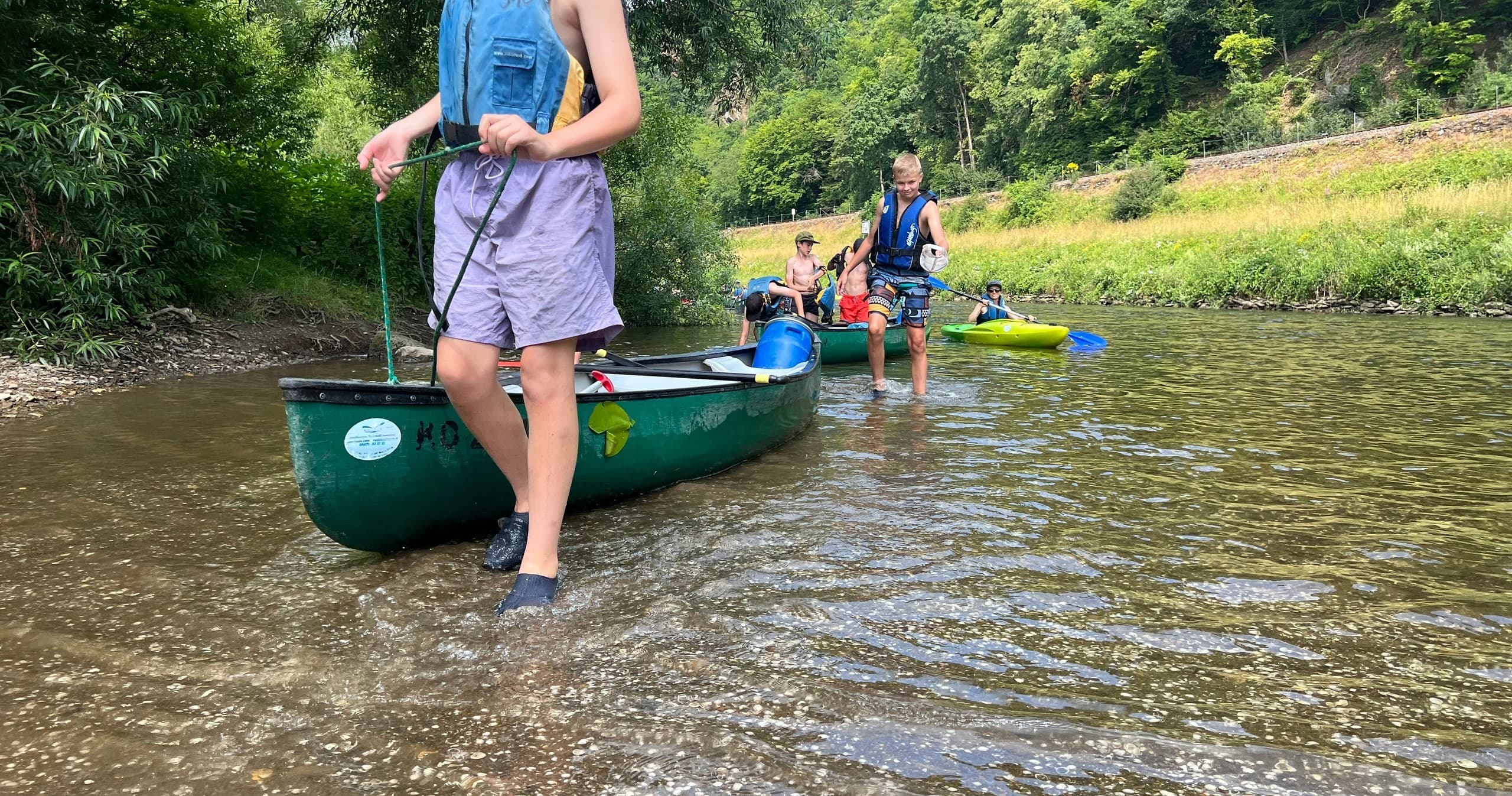 Water Activities: Runkel to Balduinstein Canoe Journey with Weilburger Touristikbetriebe