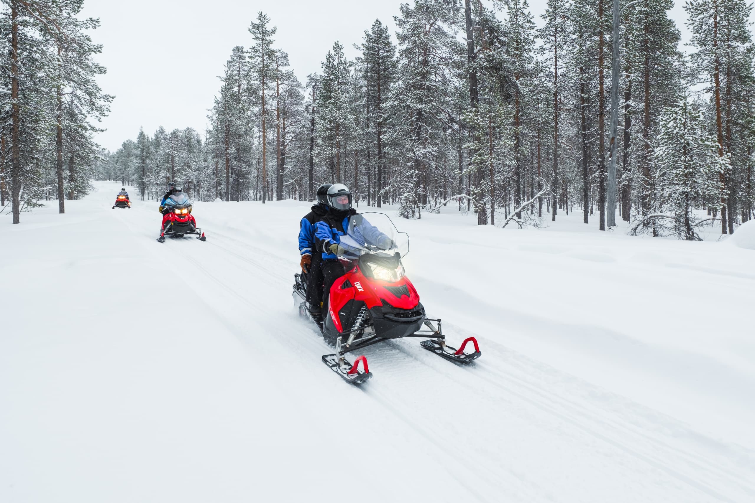 Arctic Snowmobile Safari at Wilderness Hotel Kieppi