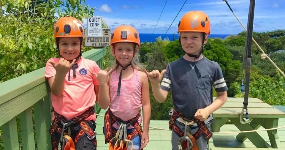 Thrilling 5 Line Zipline Tour in Haiku, Hawaii