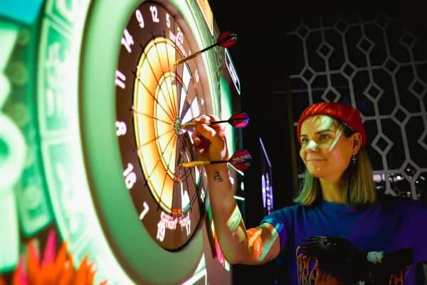 Experience Augmented Reality Darts at The Three Chimneys in Weymouth