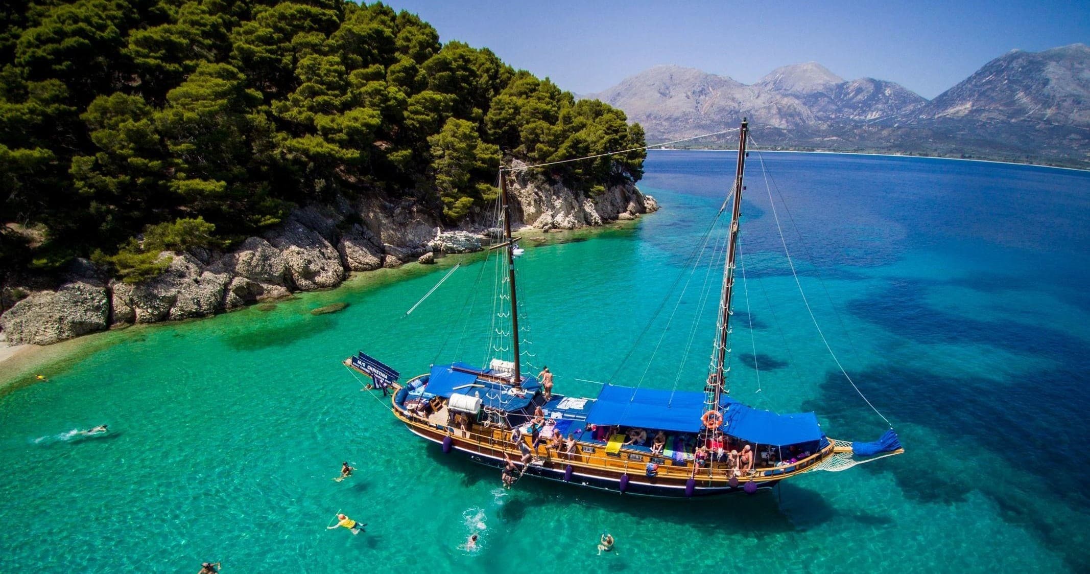 Ionian Sea Cruise with The M/S Christina in Lefkada