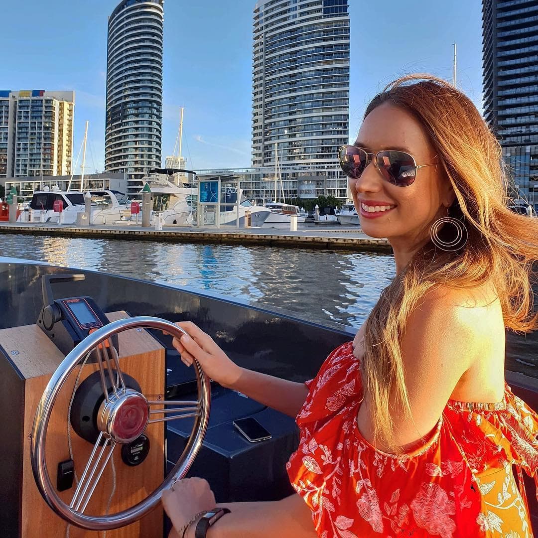 Captain Electric Boats on Melbourne’s Yarra with ON A BOAT
