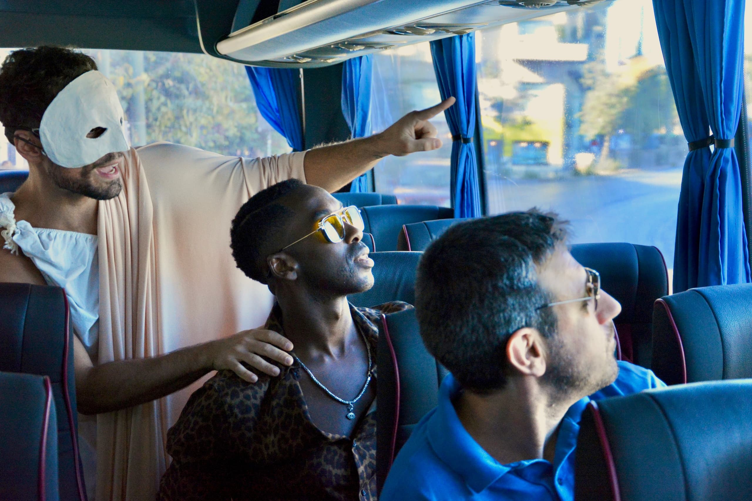 Experience Ancient Greek Drama Aboard Athens’ Unique Theatre on the Move Bus Tour