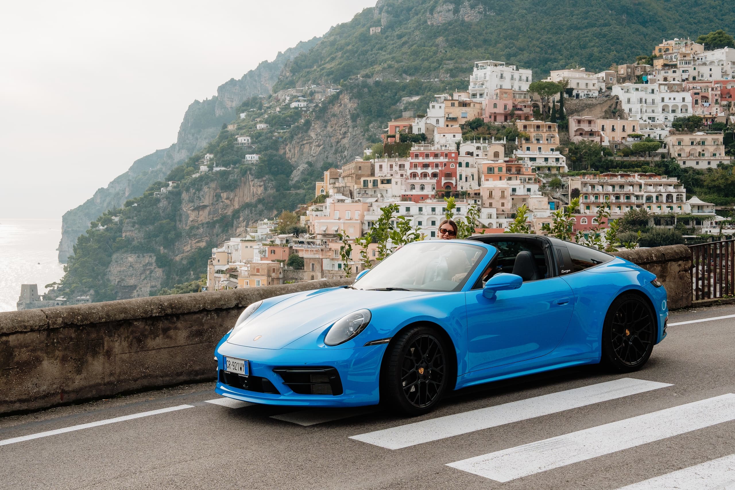 Drive Porsche 911 Along Positano’s Stunning Coast with LOVE SUMMER