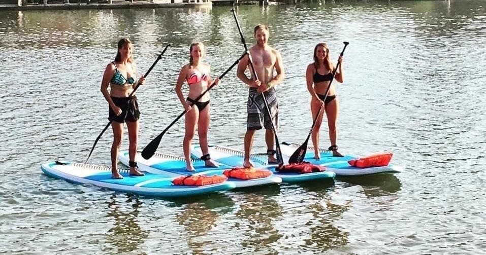 Full Day Water Rentals with Sunshine Paddle Adventures in Waco