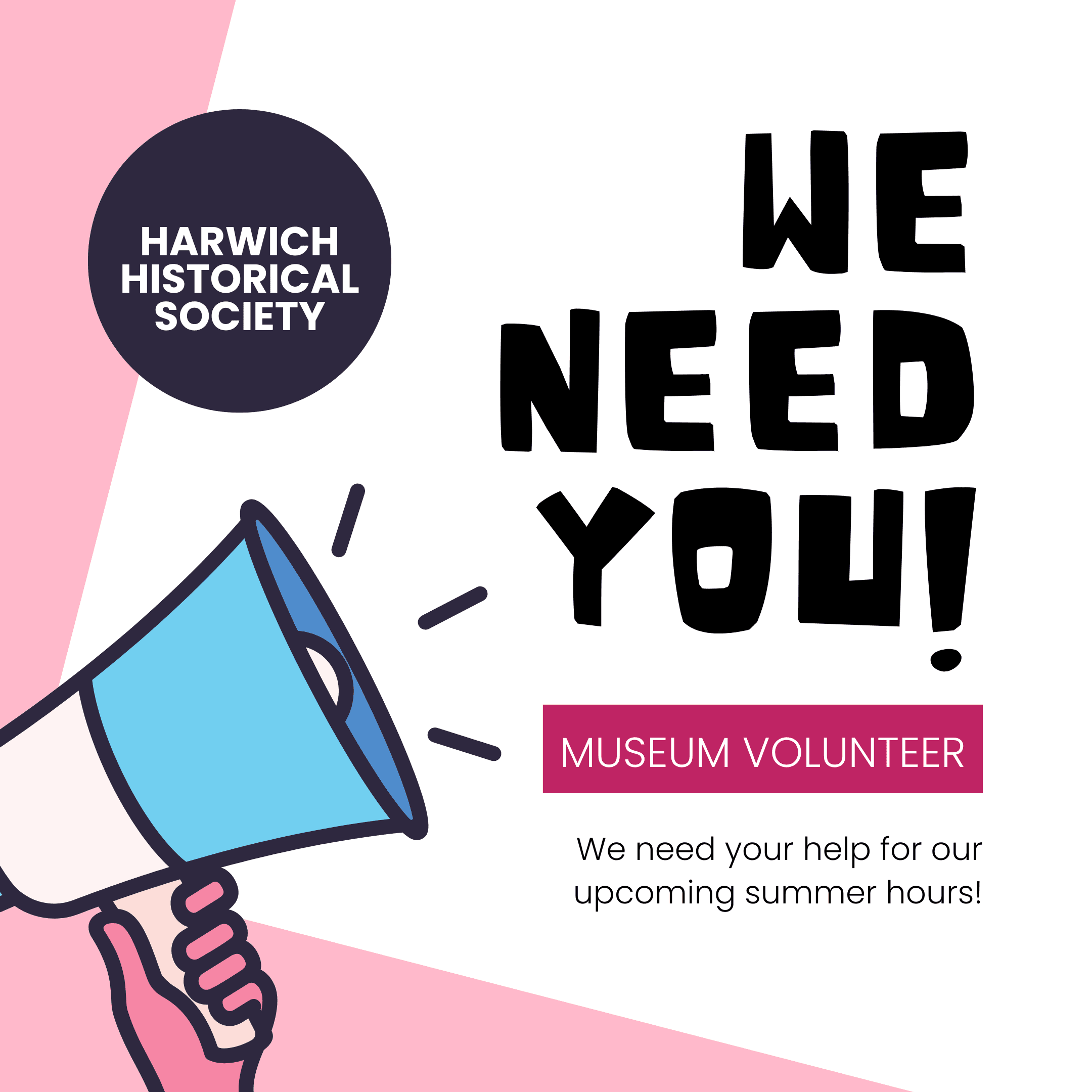 Volunteer Opportunities with Harwich Historical Society