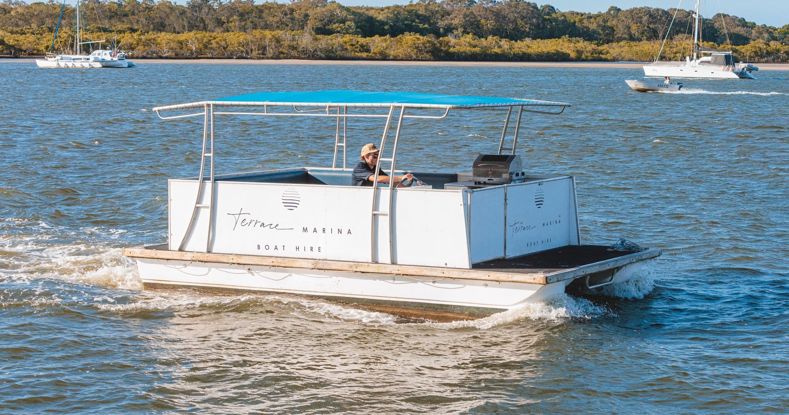 Noosa River Pontoon Cruises with Terrace Marina