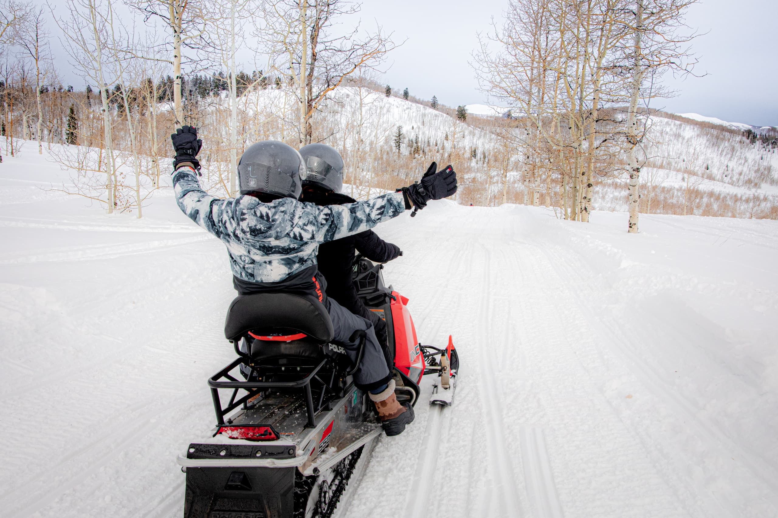 2 Hour Self-Guided Snowmobile Tour in Heber City, Utah