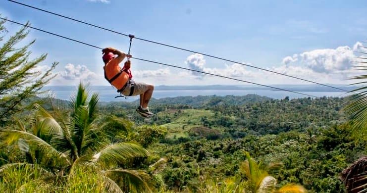 Zip Lines Thrills with BestDRExcursions in Samana