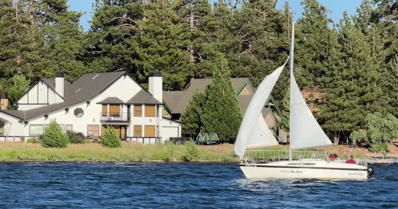 3 Hour Private Sail Adventure on Big Bear Lake, CA