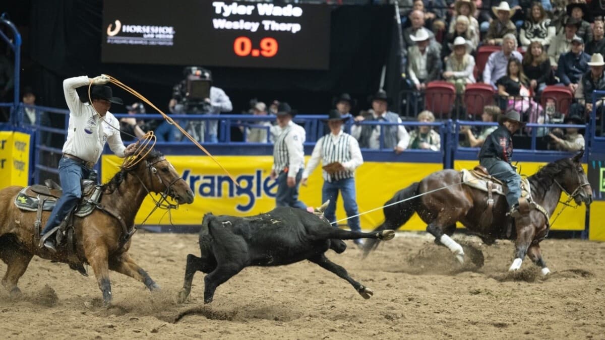 Team Roping Clinic with Tyler Wade & Wesley Thorp in Kimberly, Idaho