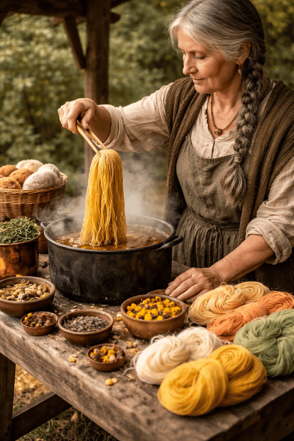 GSM Fiber Fair: Hands-On Fiber Dyeing Workshop with Helen Boyle in Townsend TN photo 1