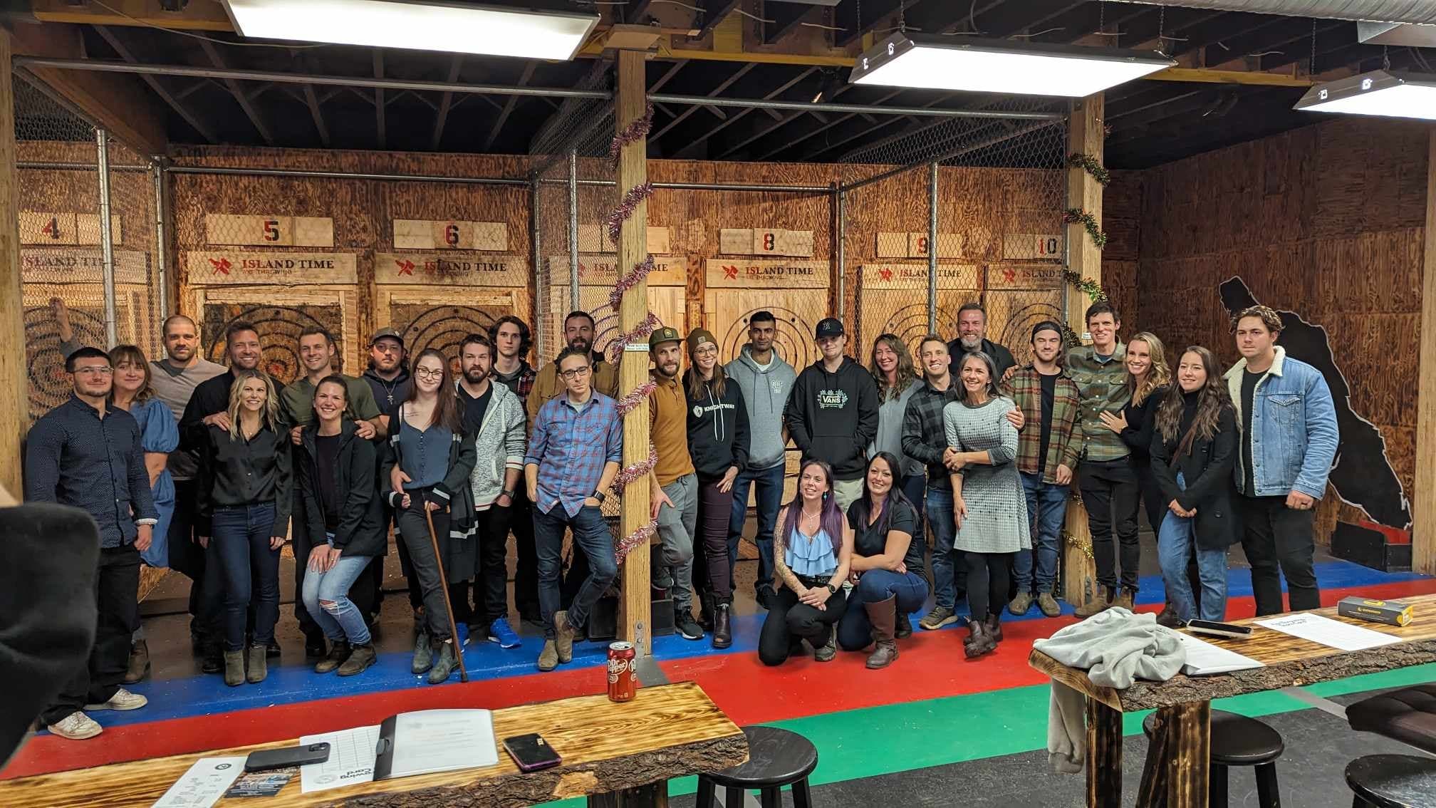 Axe Throwing Events & Private Rentals at Island Time