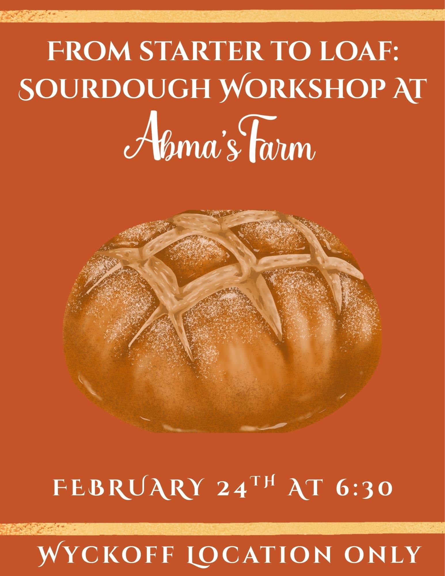 Sourdough Workshop at Abma's Farm Market: From Starter to Loaf in Wyckoff photo 1