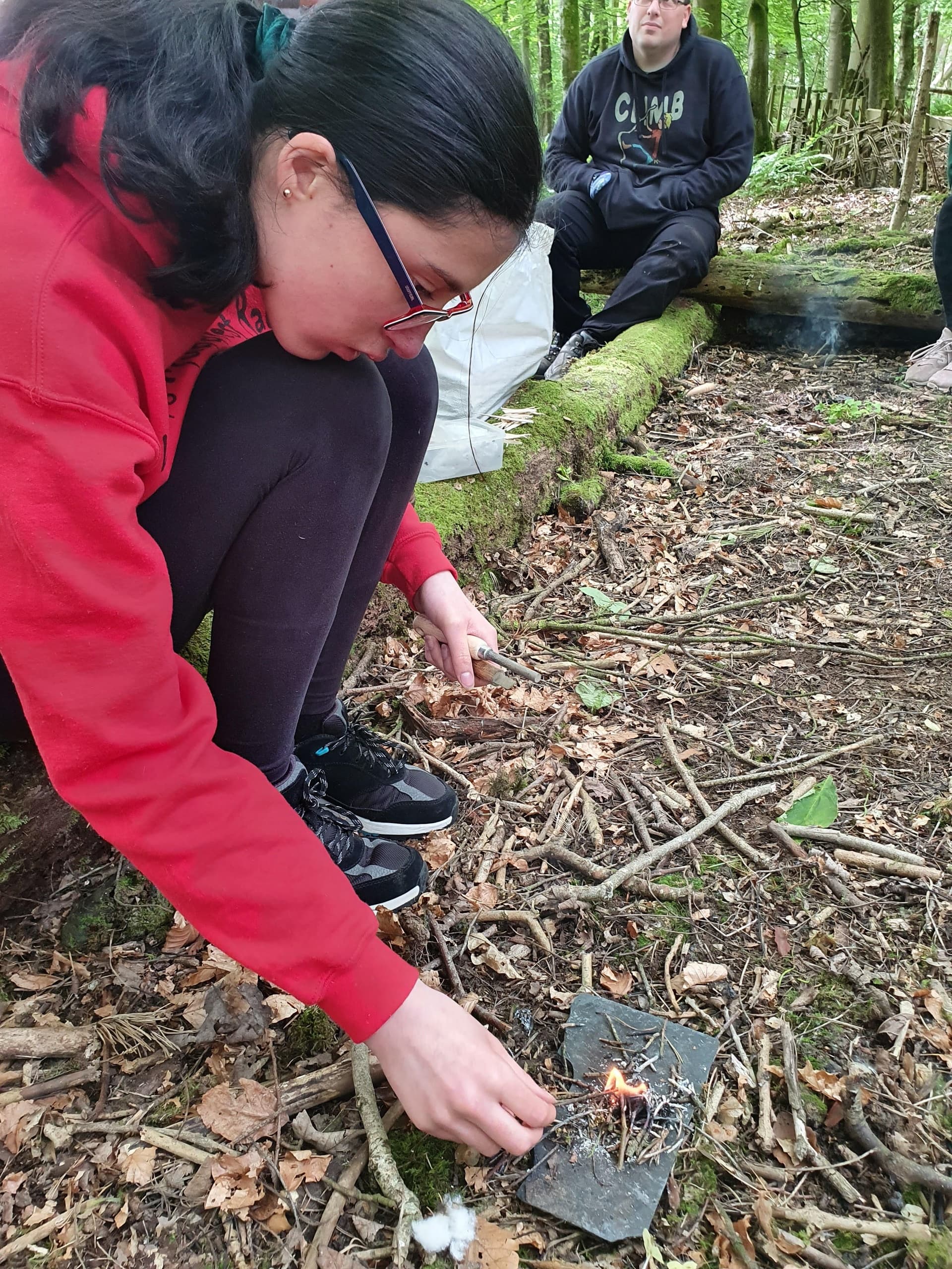 Bushcraft for Kids at Craufurdland Estate, Kilmarnock