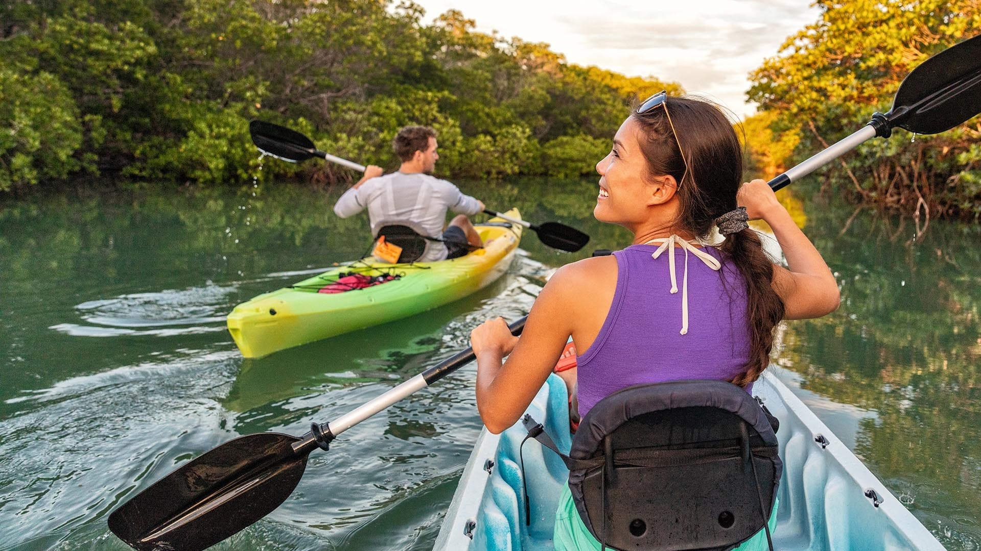 Water Adventures with Calypso Kayaking at Manatee Cove