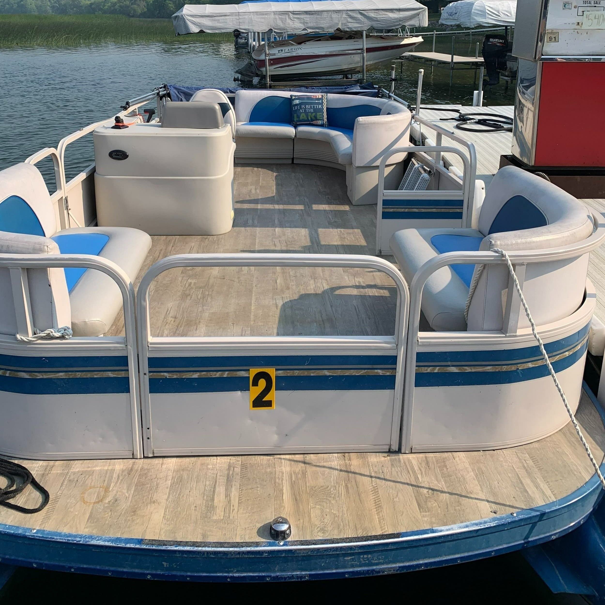 Water Activities at Lake Carlos Marina with “THE VICKY” Pontoons