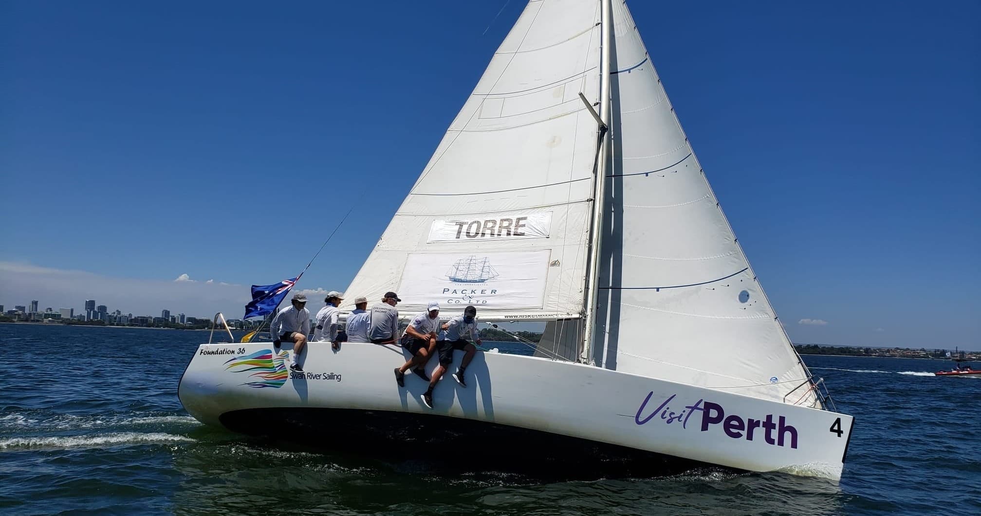 Swan River Sailing team
