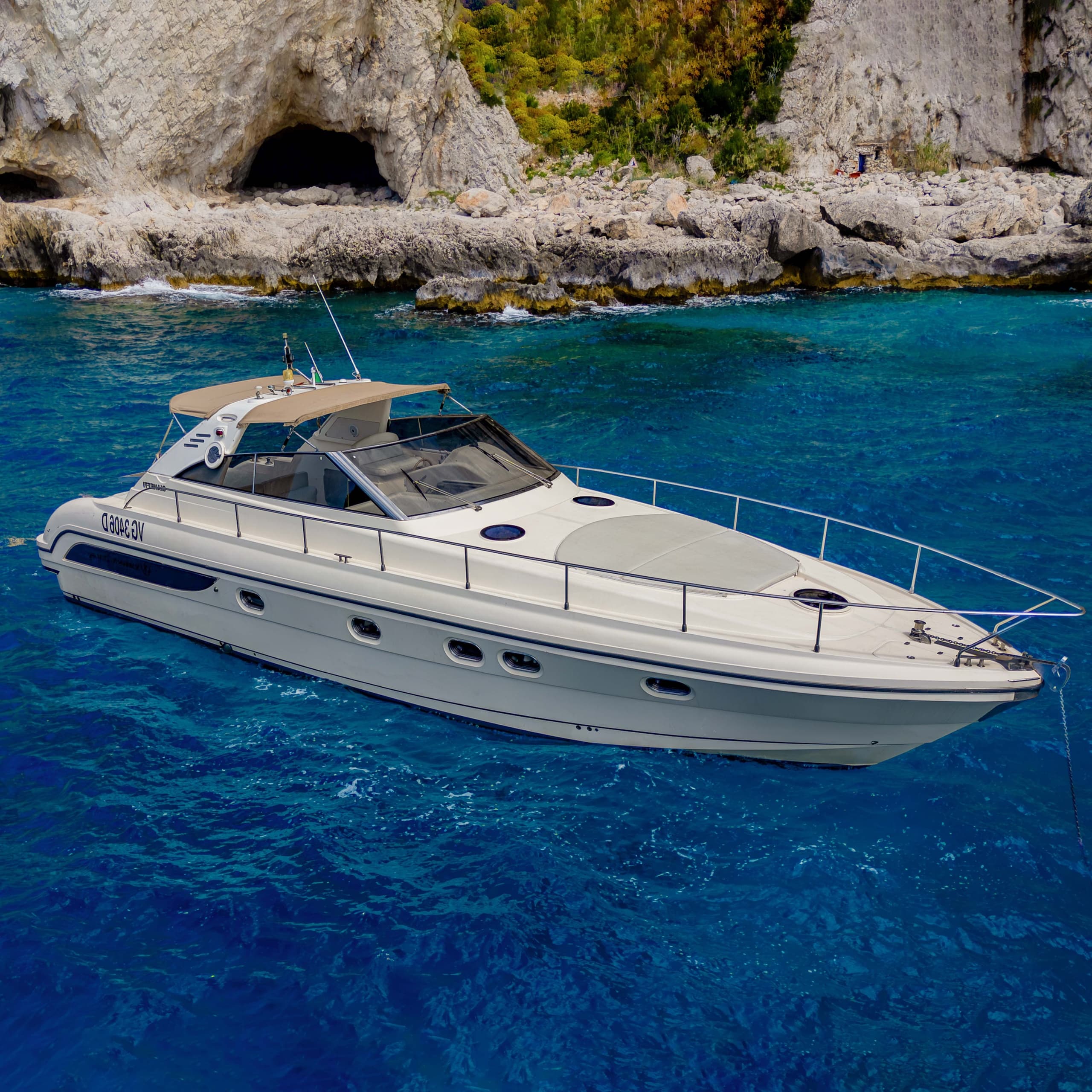 Luxury Yacht Charters in Sorrento with Gianetti 45
