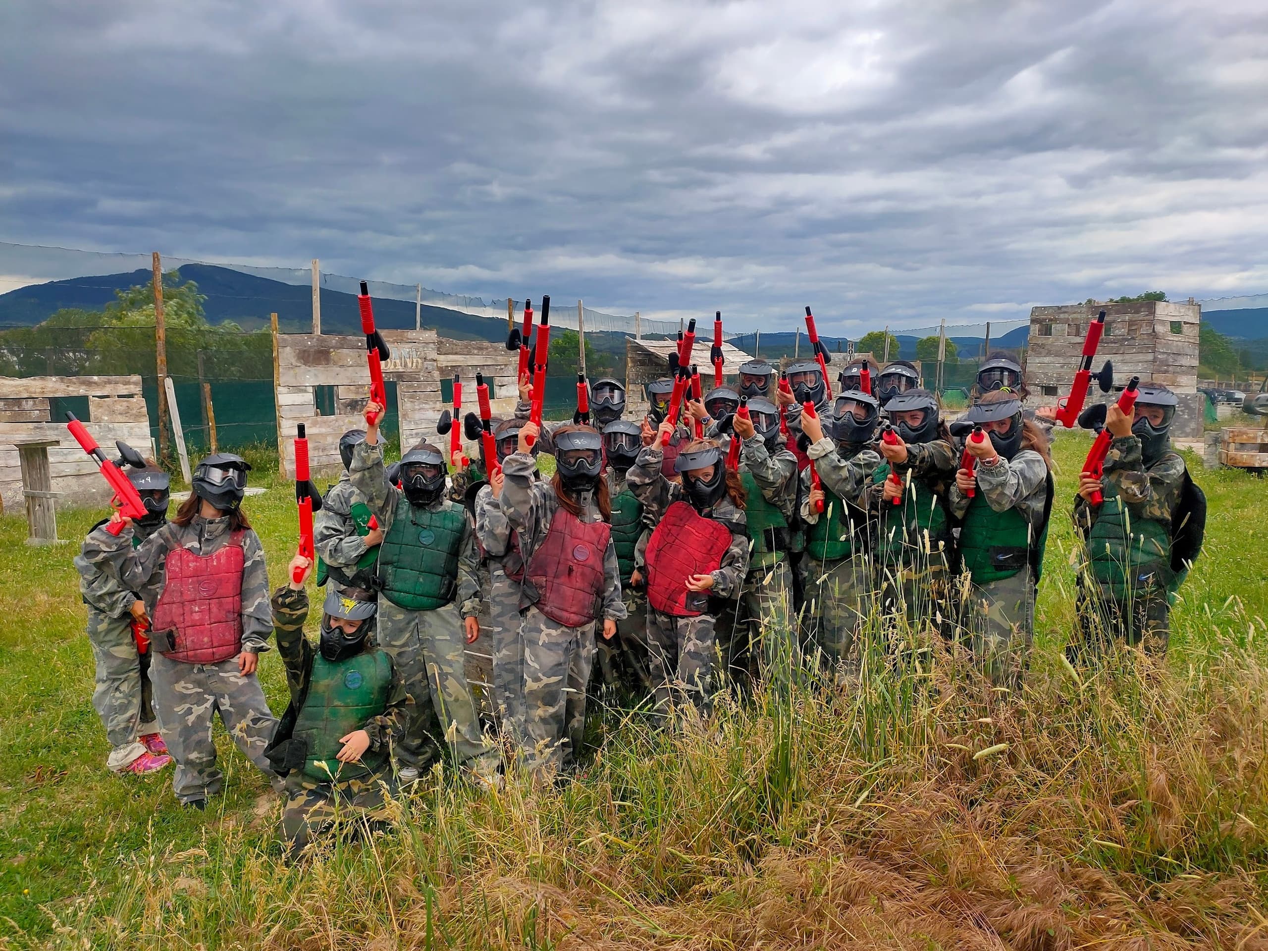 Paintball Junior at Paintball Navarra: Safe Kids' Paintball Near Pamplona