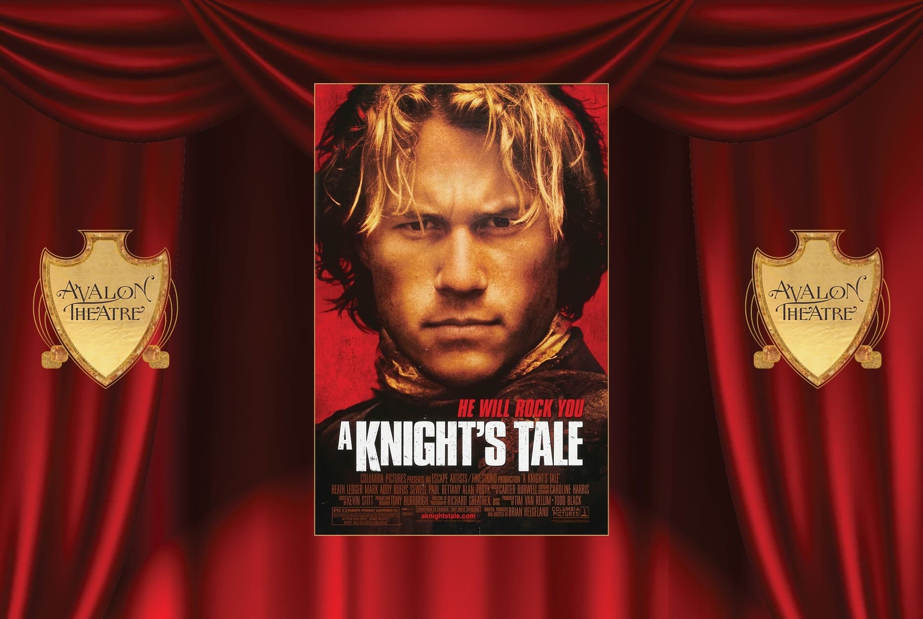 Movie Night at The Avalon Theatre: A Knight's Tale in Avalon, CA