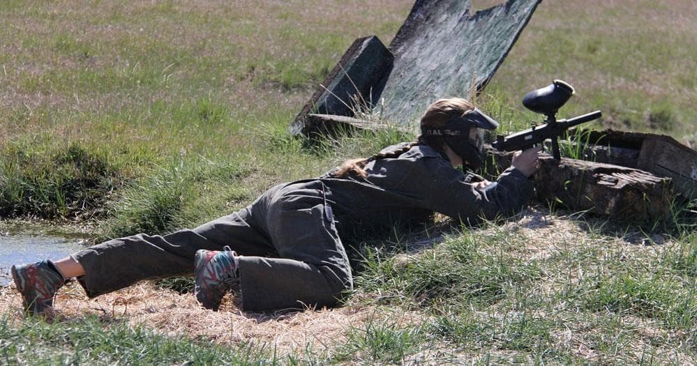 Epic Paintball Game in Orderville, Utah