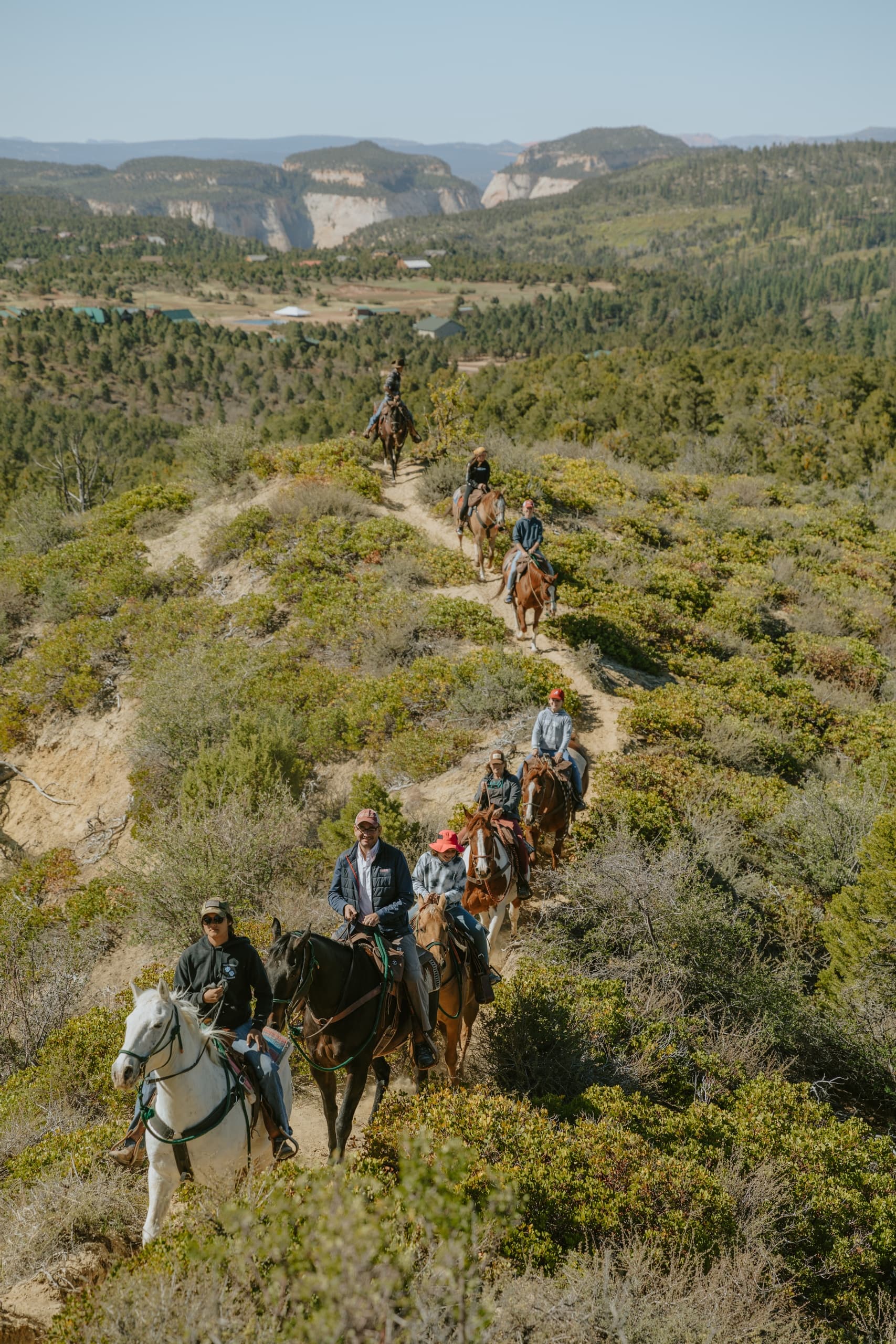 Pine Knoll Horseback Ride in Orderville, Utah