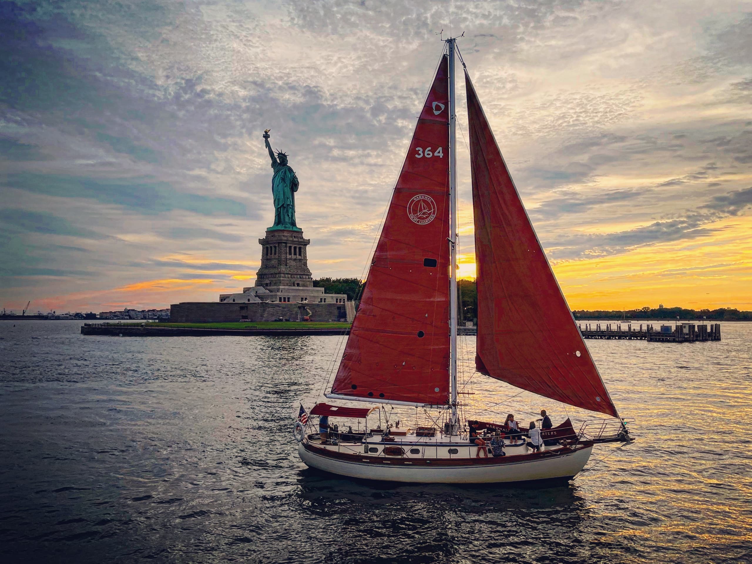 3-Hour Private Sunset Sail in New York City