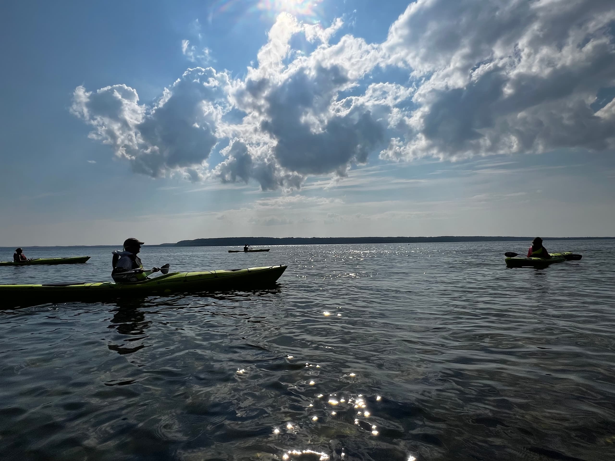 Paddling the Niagara Escarpment: Peninsula State Park Kayak Tour from Nicolet Beach photo 2