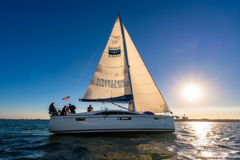 Sunset Sail with Sail San Diego in California’s Coastal Waters