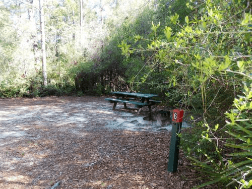 Campsite Comforts at Tent Site 5 by Adventures Unlimited