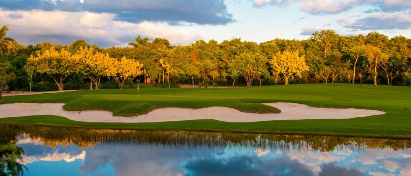 Golf Adventure at Coyote Golf Course in Cancun