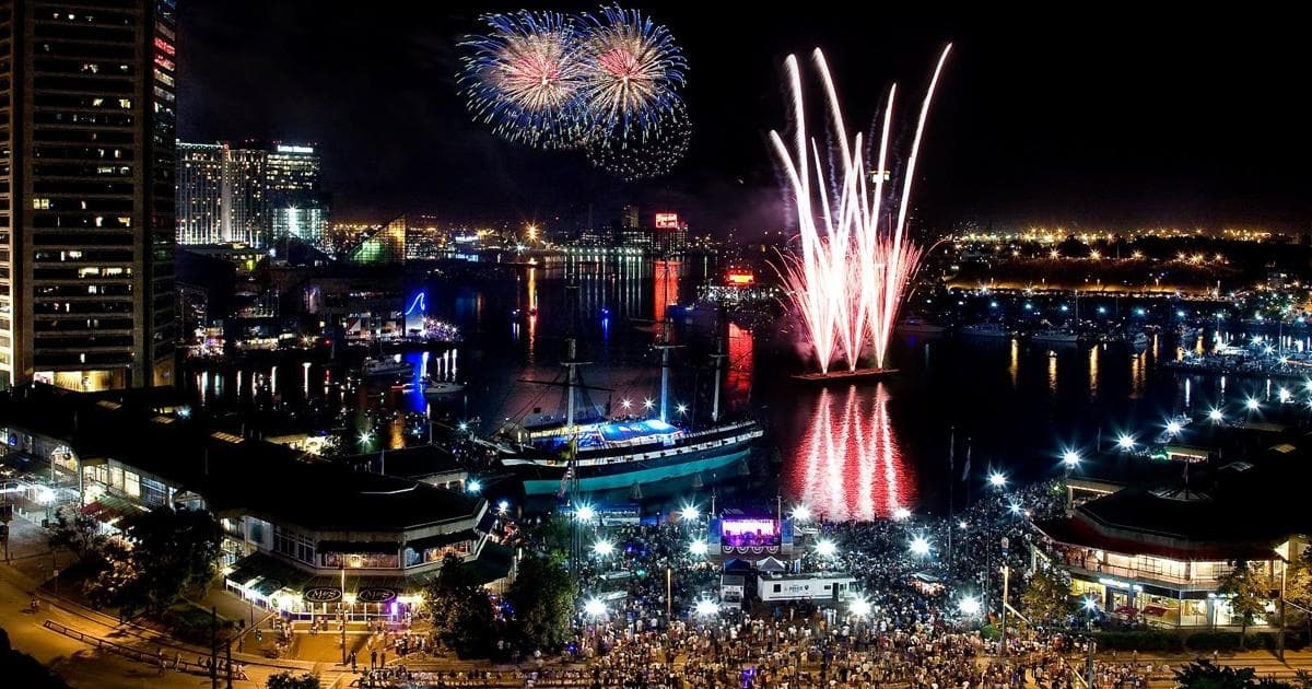 Baltimore Fireworks Cruise: Fourth of July Viewing on the Inner Harbor Aboard Brigadoon photo 1