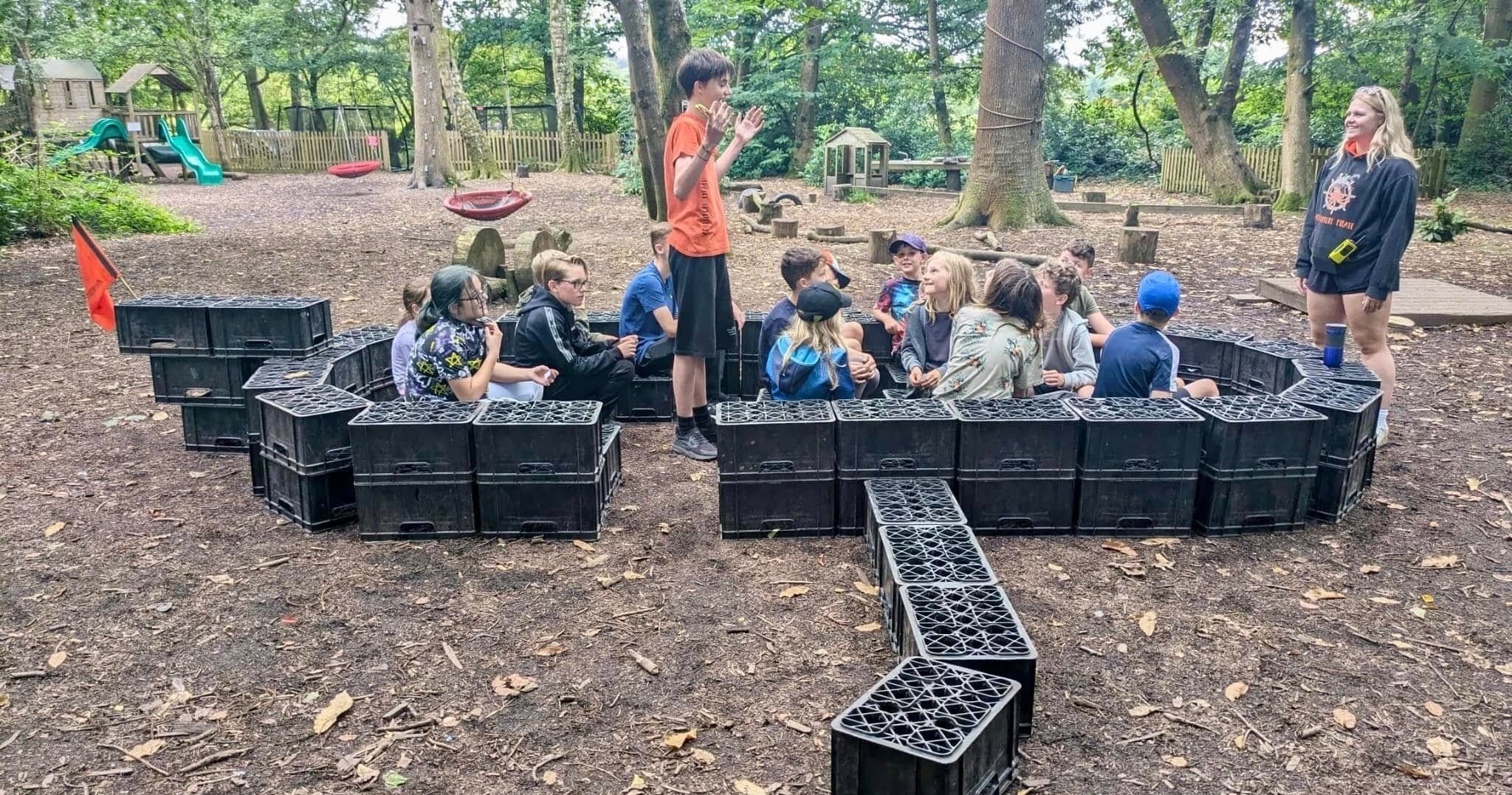 Land Adventures with Wildlings HomeEd Club - Outdoor Fun for Kids