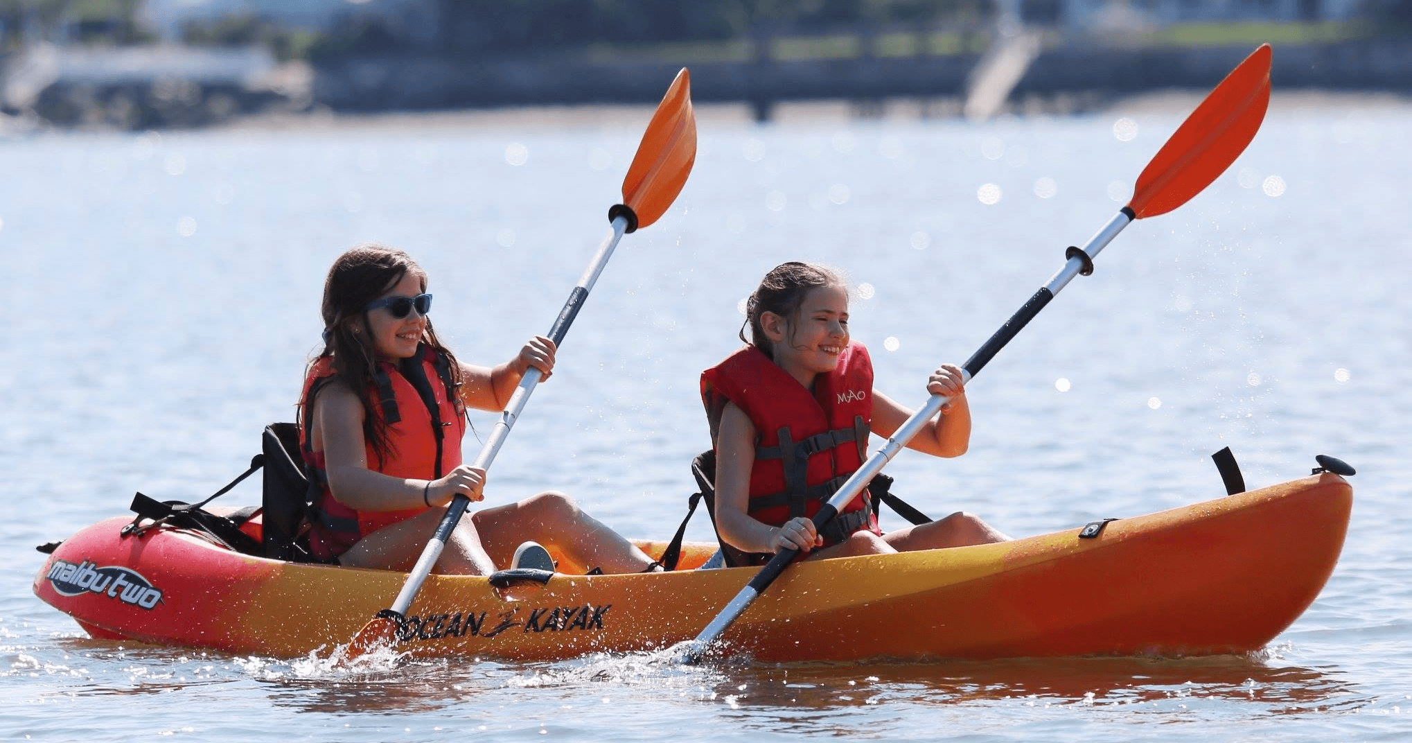 Double Kayak Adventure in Westport, Connecticut